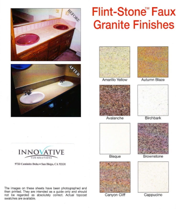 Faux Finish Brochure