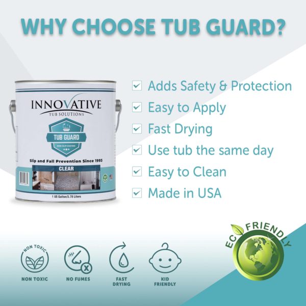 Why Choose Tub Guard Gallon Clear